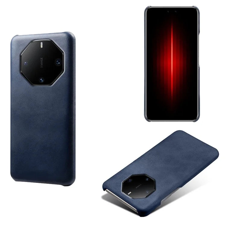 For Huawei Mate 60 RS Ultimate Phone Case PU Leather + Hard PC Shell Slim Cover