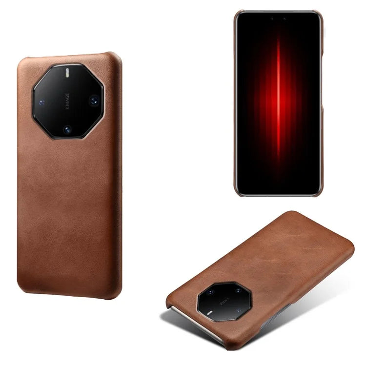 For Huawei Mate 60 RS Ultimate Phone Case PU Leather + Hard PC Shell Slim Cover