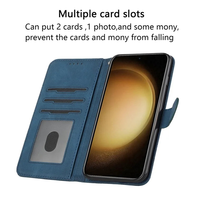 YX0010 Series for Samsung Galaxy S24+ Case PU Leather Wallet Phone Cover