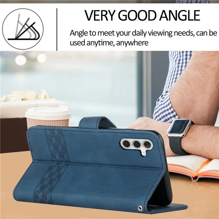 YX0010 Series for Samsung Galaxy S24+ Case PU Leather Wallet Phone Cover