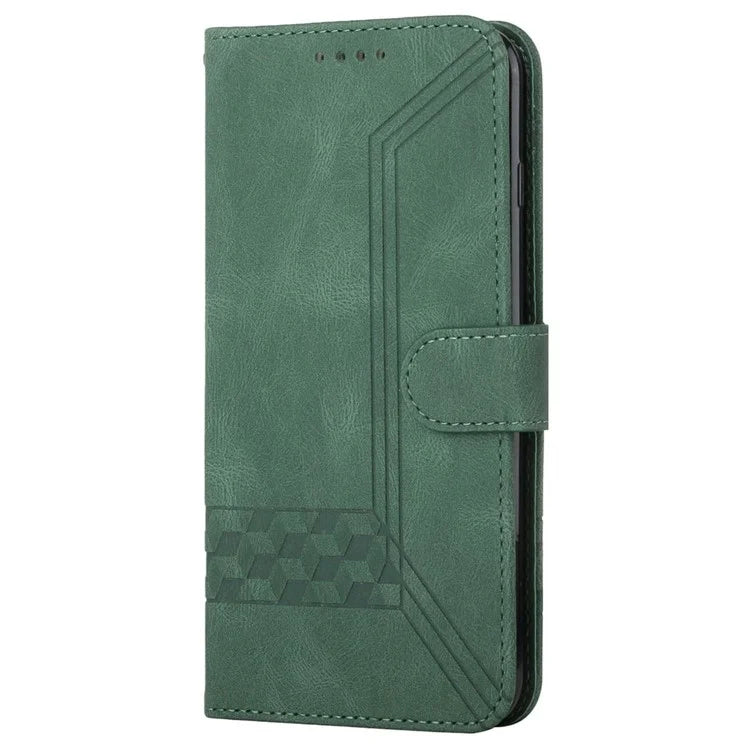 YX0010 Series for Samsung Galaxy S24+ Case PU Leather Wallet Phone Coverish Green