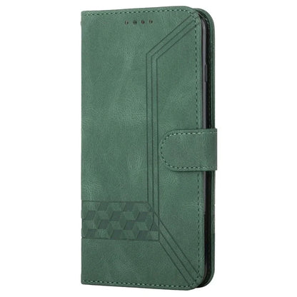 YX0010 Series for Samsung Galaxy S24+ Case PU Leather Wallet Phone Coverish Green