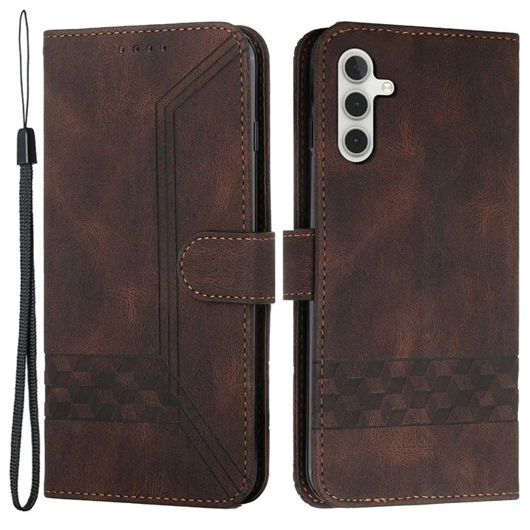 YX0010 Series for Samsung Galaxy S24+ Case PU Leather Wallet Phone Cover