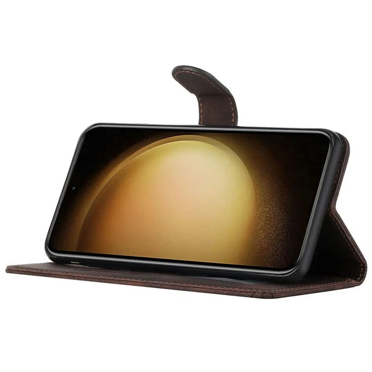 YX0010 Series for Samsung Galaxy S24+ Case PU Leather Wallet Phone Cover