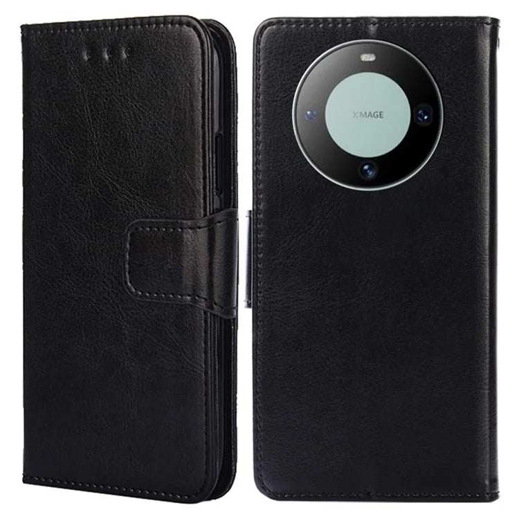 For Huawei Mate 60 Case Anti-scratch PU Leather Wallet Phone Cover