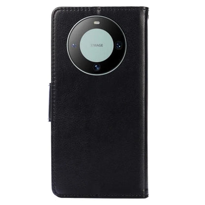 For Huawei Mate 60 Case Anti-scratch PU Leather Wallet Phone Cover