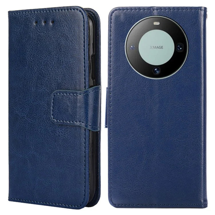 For Huawei Mate 60 Case Anti-scratch PU Leather Wallet Phone Cover