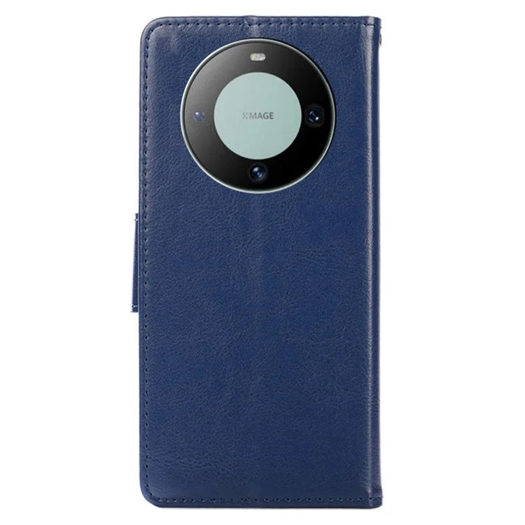 For Huawei Mate 60 Case Anti-scratch PU Leather Wallet Phone Cover