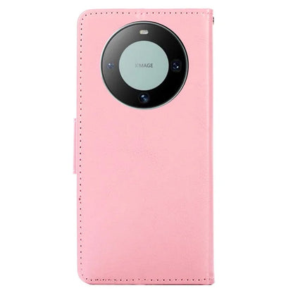 For Huawei Mate 60 Case Anti-scratch PU Leather Wallet Phone Cover