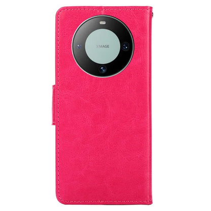 For Huawei Mate 60 Case Anti-scratch PU Leather Wallet Phone Cover