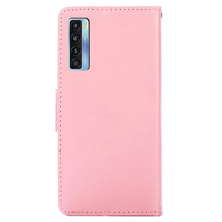 For TCL 20S / 20L+ / 20L / 20 5G Case Stand Wallet PU Leather Phone Cover