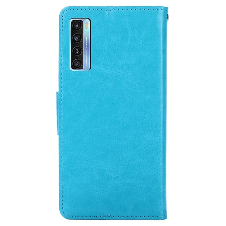 For TCL 20S / 20L+ / 20L / 20 5G Case Stand Wallet PU Leather Phone Cover