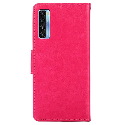 For TCL 20S / 20L+ / 20L / 20 5G Case Stand Wallet PU Leather Phone Cover