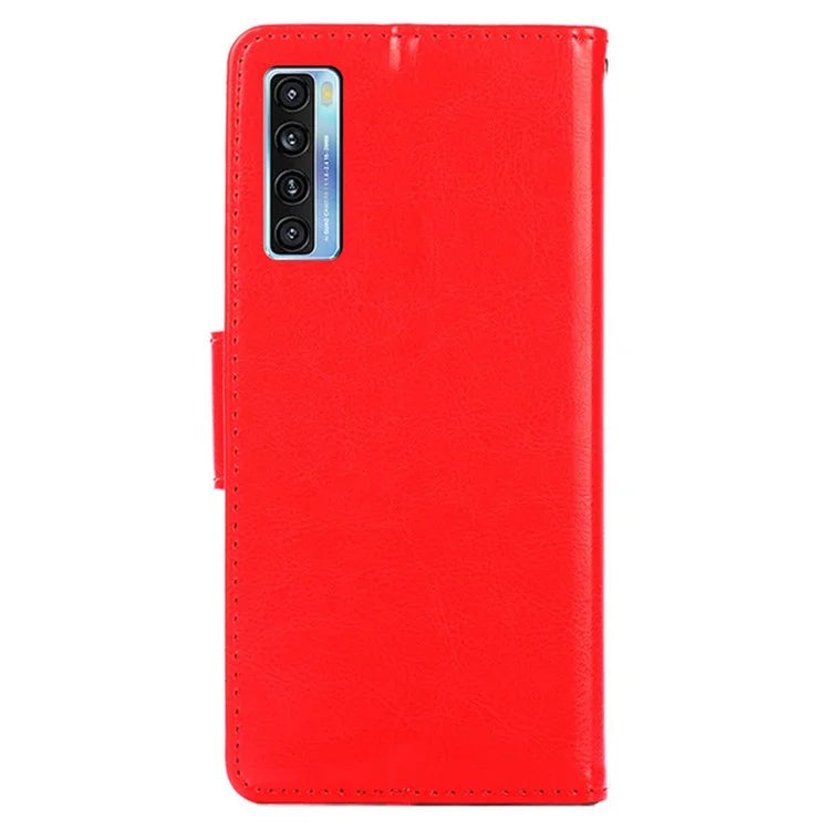 For TCL 20S / 20L+ / 20L / 20 5G Case Stand Wallet PU Leather Phone Cover