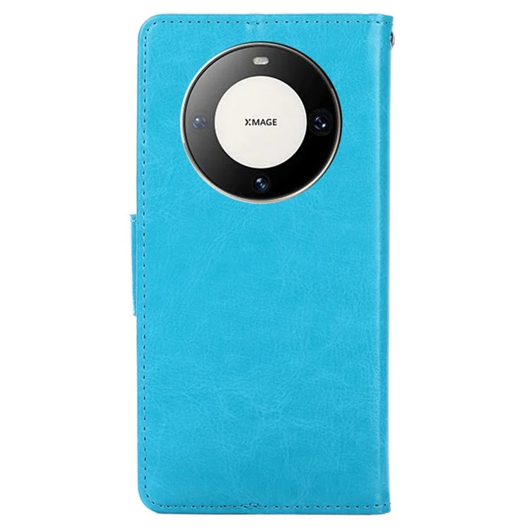 For Huawei Mate 60 Pro / Mate 60 Pro+ Case PU Leather Wallet Stand Cover