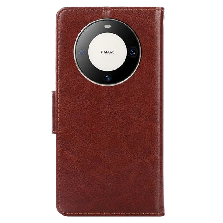 For Huawei Mate 60 Pro / Mate 60 Pro+ Case PU Leather Wallet Stand Cover