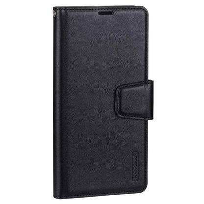HANMAN Mill Series for Samsung Galaxy S24 Ultra Dustproof Cell Phone Case PU Leather Cover Wallet