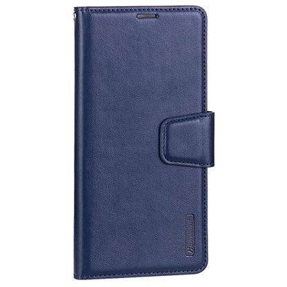 HANMAN Mill Series for Samsung Galaxy S24 Ultra Dustproof Cell Phone Case PU Leather Cover Wallet