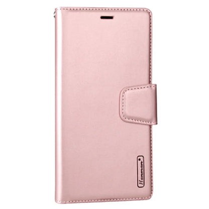 HANMAN Mill Series for Samsung Galaxy S24 Ultra Dustproof Cell Phone Case PU Leather Cover Wallet