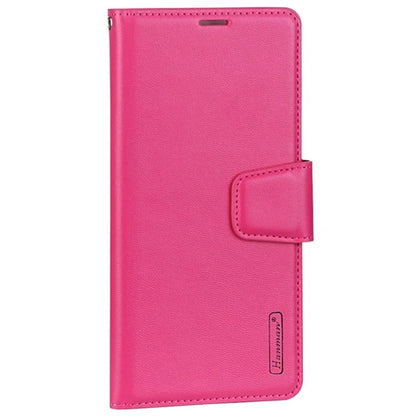 HANMAN Mill Series for Samsung Galaxy S24 Ultra Dustproof Cell Phone Case PU Leather Cover Wallet