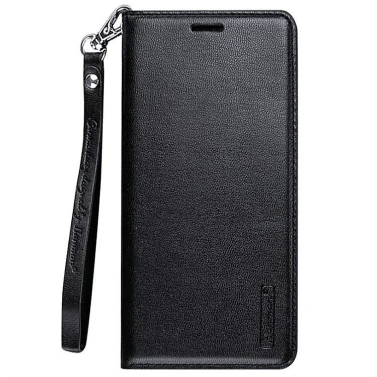 HANMAN Minuo Series For Samsung Galaxy A25 5G (Global) (161.0 x 76.5 x 8.3mm) PU Leather Phone Shell Wallet Phone Cover Case