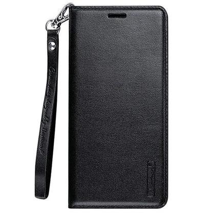 HANMAN Minuo Series For Samsung Galaxy A25 5G (Global) (161.0 x 76.5 x 8.3mm) PU Leather Phone Shell Wallet Phone Cover Case