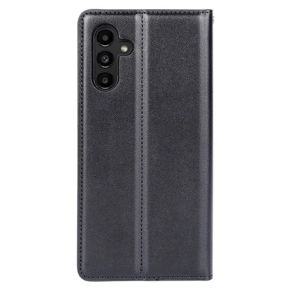 HANMAN Minuo Series For Samsung Galaxy A25 5G (Global) (161.0 x 76.5 x 8.3mm) PU Leather Phone Shell Wallet Phone Cover Case