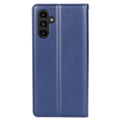 HANMAN Minuo Series For Samsung Galaxy A25 5G (Global) (161.0 x 76.5 x 8.3mm) PU Leather Phone Shell Wallet Phone Cover Case
