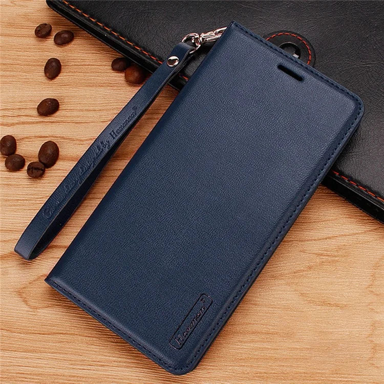 HANMAN Minuo Series For Samsung Galaxy A25 5G (Global) (161.0 x 76.5 x 8.3mm) PU Leather Phone Shell Wallet Phone Cover Case