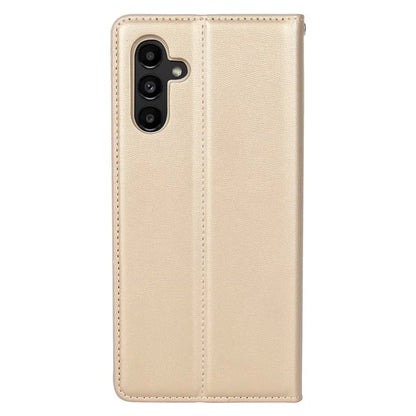 HANMAN Minuo Series For Samsung Galaxy A25 5G (Global) (161.0 x 76.5 x 8.3mm) PU Leather Phone Shell Wallet Phone Cover Case