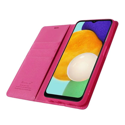 HANMAN Minuo Series For Samsung Galaxy A25 5G (Global) (161.0 x 76.5 x 8.3mm) PU Leather Phone Shell Wallet Phone Cover Case