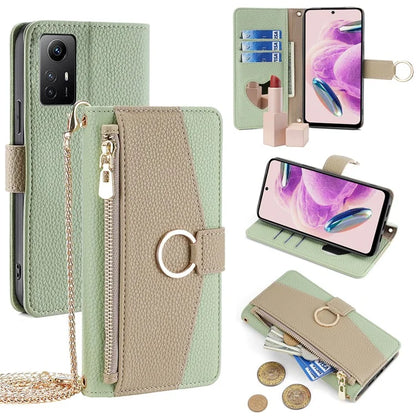 Car Holder For Xiaomi Redmi Note 12S 4G Case Leather Mobile Phone Cover Stand Wallet