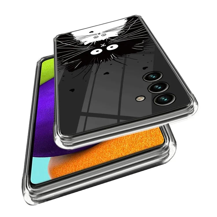 For Samsung Galaxy A25 5G (Global) (161.0 x 76.5 x 8.3mm) TPU Phone Case Anti-Scratch Pattern Printing Cover