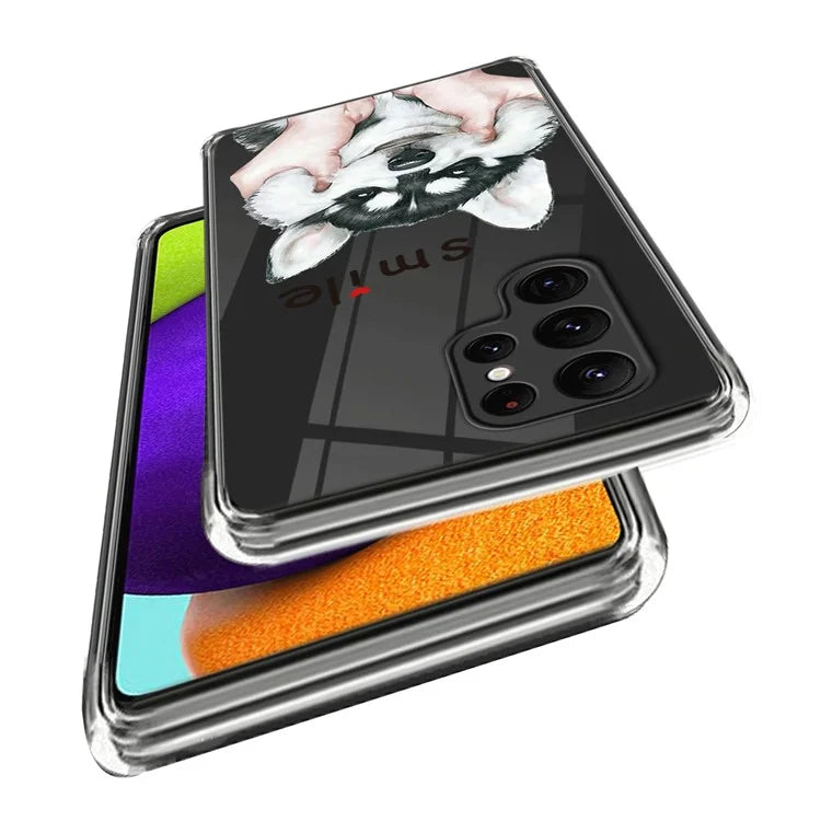 For Samsung Galaxy S24 Ultra Pattern Phone Case TPU Shock Protective Cover
