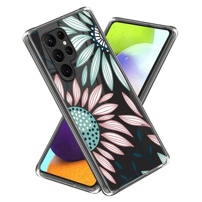 For Samsung Galaxy S24 Ultra Pattern Phone Case TPU Shock Protective Cover