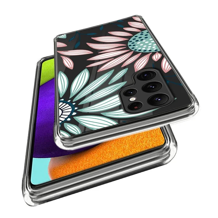 For Samsung Galaxy S24 Ultra Pattern Phone Case TPU Shock Protective Cover