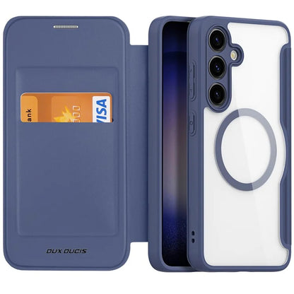 DUX DUCIS Skin X Pro for Samsung Galaxy S24 Phone Case PU Leather Full Protective Cover