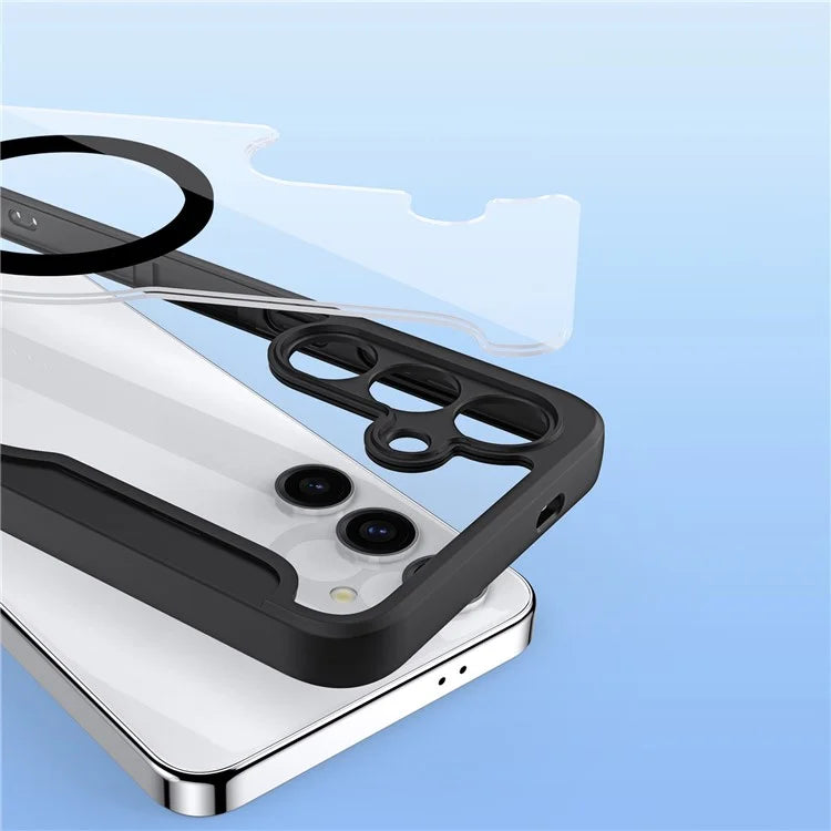 DUX DUCIS Skin X Pro for Samsung Galaxy S24 Phone Case PU Leather Full Protective Cover
