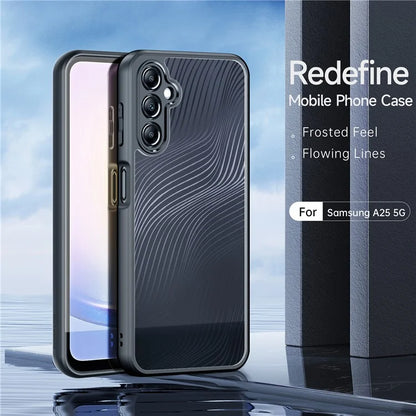 DUX DUCIS Aimo Series For Samsung Galaxy A25 5G (Global) (161.0 x 76.5 x 8.3mm) Frosted Protective Cover (REACH Certification)