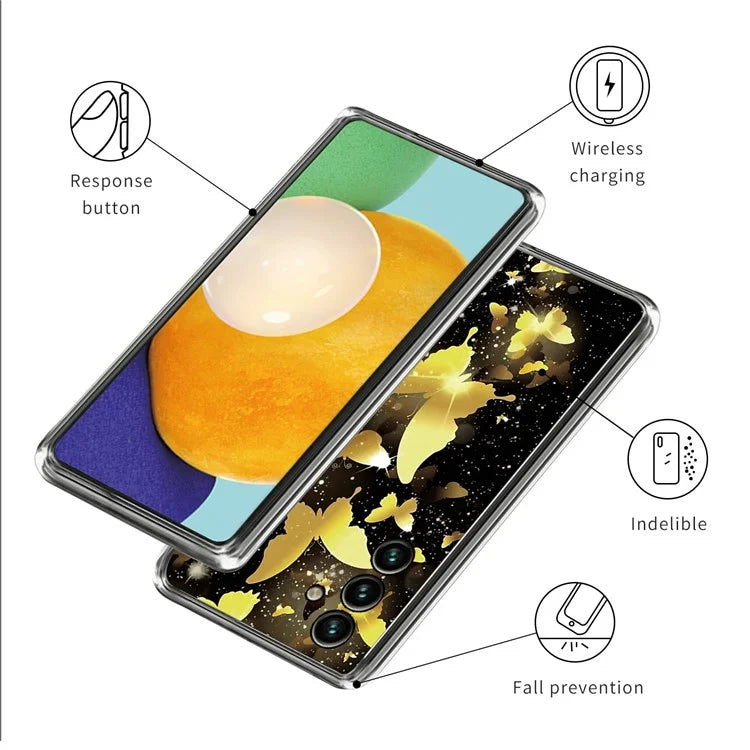For Samsung Galaxy A05s 4G IMD Phone Cover Pattern Printed Flexible Slim TPU Case