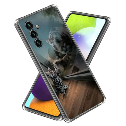 For Samsung Galaxy A05s 4G IMD Phone Cover Pattern Printed Flexible Slim TPU Case
