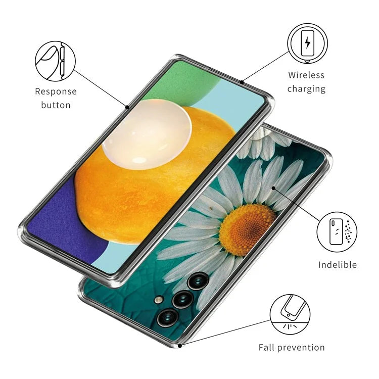 For Samsung Galaxy A05s 4G IMD Phone Cover Pattern Printed Flexible Slim TPU Case