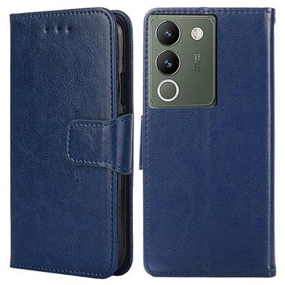 For vivo V29e (Global) 5G Case Magnetic Clasp Leather Wallet Cover
