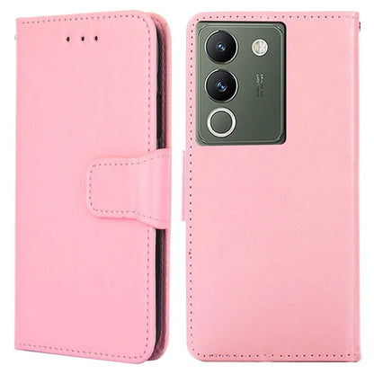 For vivo V29e (Global) 5G Case Magnetic Clasp Leather Wallet Cover
