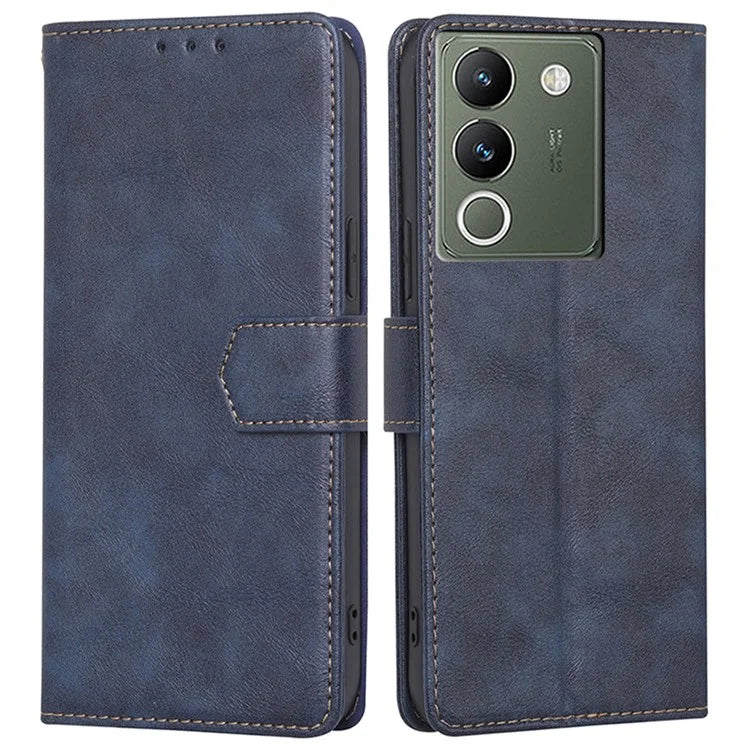 For vivo V29e (Global) 5G Case RFID Blocking Wallet Phone Leather Cover