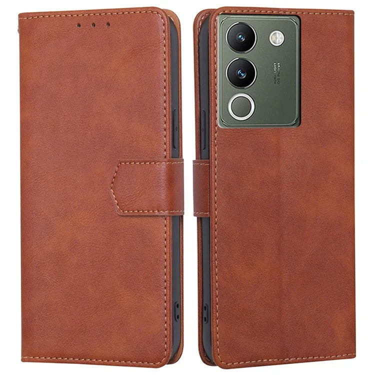 For vivo V29e (Global) 5G Case RFID Blocking Wallet Phone Leather Cover