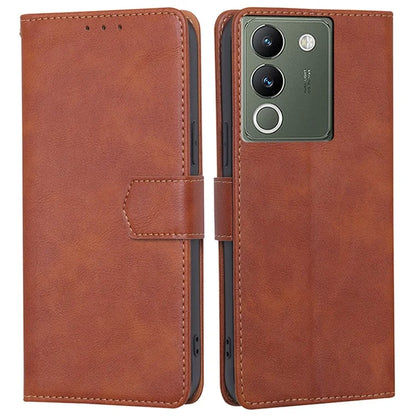 For vivo V29e (Global) 5G Case RFID Blocking Wallet Phone Leather Cover