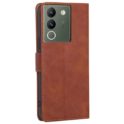 For vivo V29e (Global) 5G Case RFID Blocking Wallet Phone Leather Cover