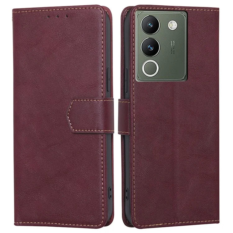 For vivo V29e (Global) 5G Case RFID Blocking Wallet Phone Leather Cover