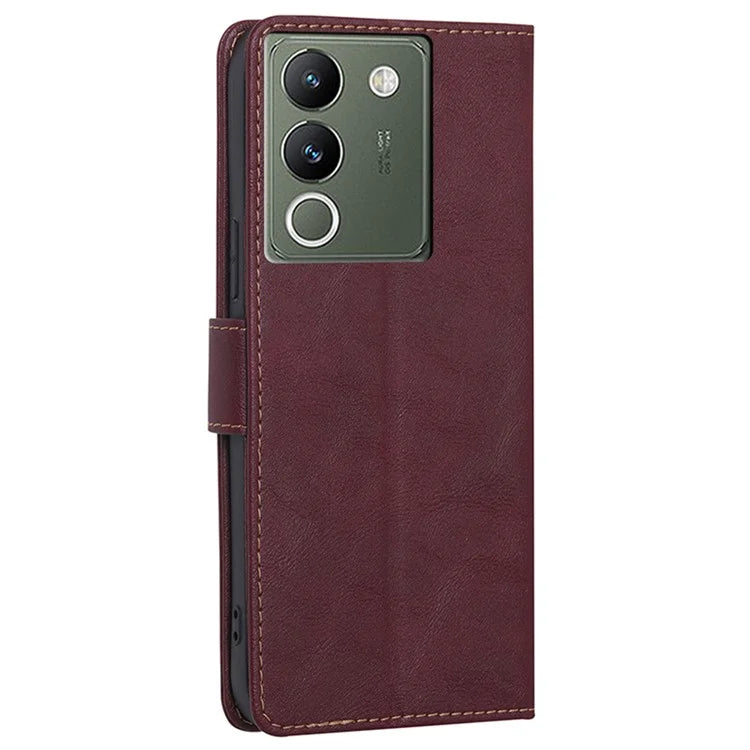 For vivo V29e (Global) 5G Case RFID Blocking Wallet Phone Leather Cover